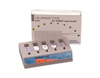 IPS e.Max CAD cerec/inLab: Low translucency ceramic blocks (5 units)