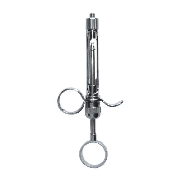 Anesthesia Syringe with Dual Suction Rings for Dental Use