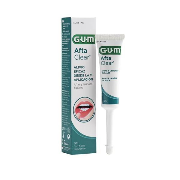 Gum AftaClear: Gel for Aphthous ulcers and mouth lesions (10 ml)