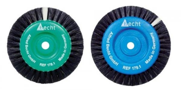 Special Round Brush with 2 Rows for Dental Laboratory Use