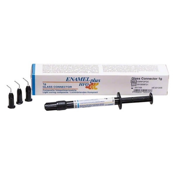 Enamel Plus HFO Glass Connector: Light Curing Composite (1 g syringe)