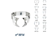 HYGENIC Clamps Without Wings for Dental Isolation – Single Piece