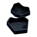 Rubber sockets for dental plaster models