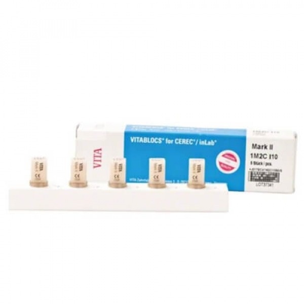 Vitablocs Mark II Universal: Ceramic Blocks for Individual Restorations (5 units)