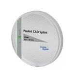 Proart CAD Splint Clear: Disc for Dental Prosthetics (98.5 mm)