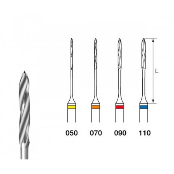 183LB.204 steel bur. ER Pilot (6u.)