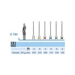 Bur for G180A - coronal third preparation burs (6 pcs.)
