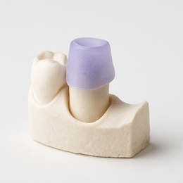 Reduction coping Resin