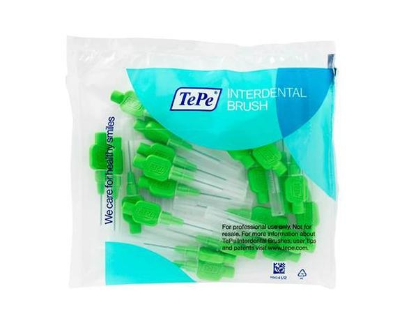 Green Interdental Brushes - 0.8Mm (25 Pcs.)