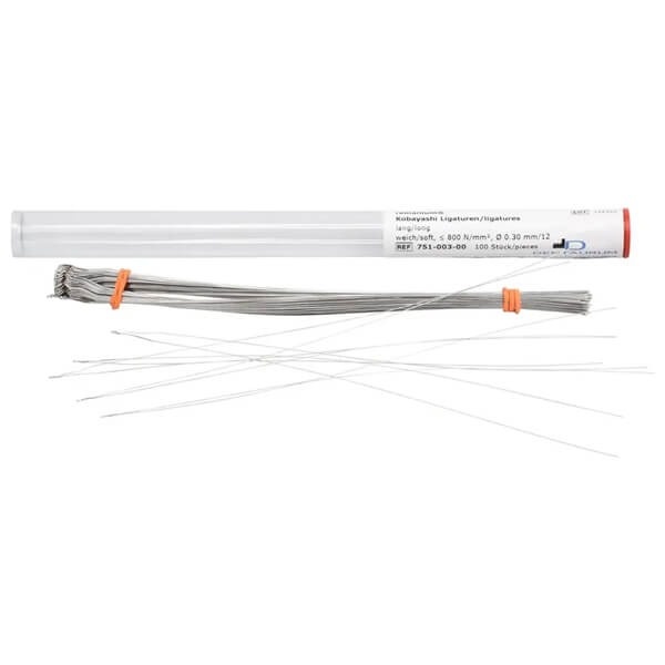 Remanium Kobayashi Orthodontic Ligature Wire 0.30mm - 100 Units