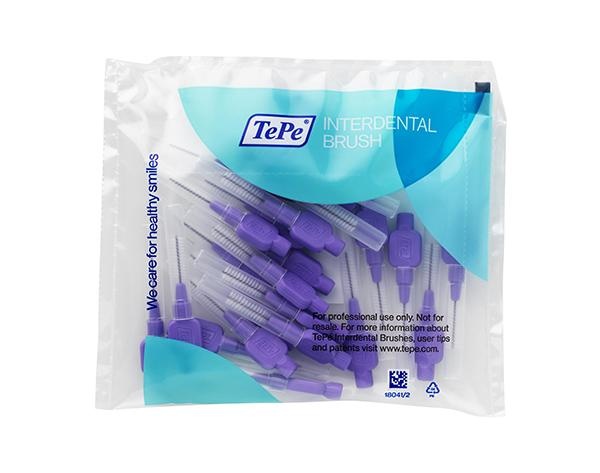 Purple Interdental Brushes - 0.6Mm (25 Pcs.)