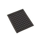 BI-V-Pin Nickel Plated: Dental Pin with Rubber Caps