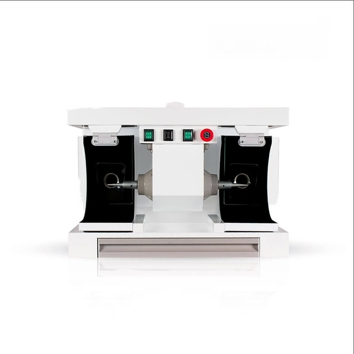 Polishing and Aspiration Box for Dental Laboratory Tables