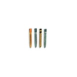 RST Titanium Gold Screws for Dental Posts - 15 Units