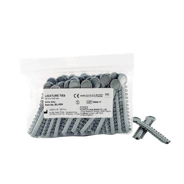 Elastic Orthodontic Ligatures 1040 pcs for Professional Orthodontics