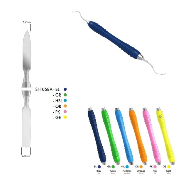 1058A Silikon cement spatula (medium)