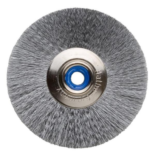 193 51: Wavy Steel Wire Brush for Polishing