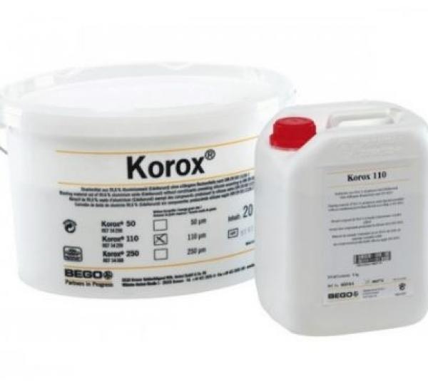 Cordova Korox Sandblasting Abrasive by BEGO for Dental Applications