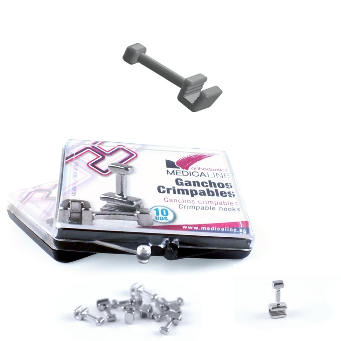 Orthodontic Crimpable Hooks: Orthodontic Instruments (10 units)
