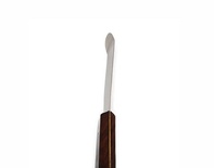 Curved Alginate Spatula for Precise Dental Mixing