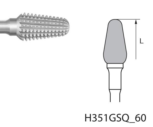 H351GSQ.104 Bur. PM egg (5 pcs)