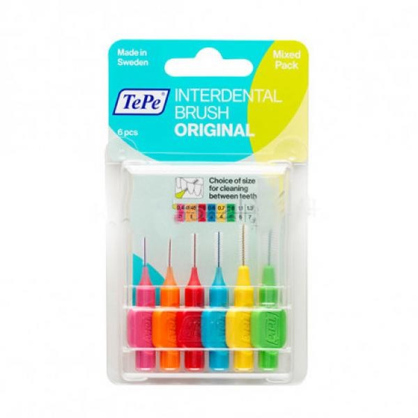 Interdental Brushes - 0.4Mm/1,1Mm (6 Pcs.)