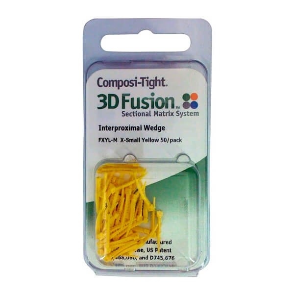 COMPOSI-TIGHT 3D Dental Wedges, 50 Pieces