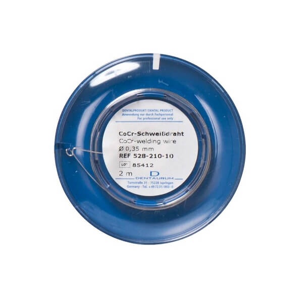 CoCr Laser Welding Wire – 2 Meters for Dental Applications