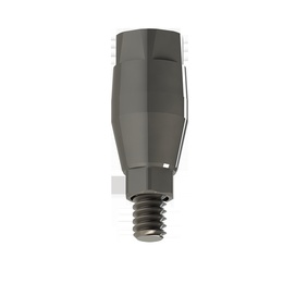 Jednodílný abutment bez okraje pro šroubovací implantáty s vnitřním spojením
