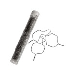 Short Metal Orthodontic Ligatures, 400 Pieces