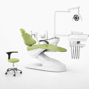Dental Treatment Chair Unit with LED Sensor Light