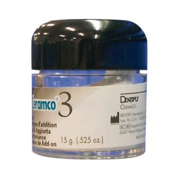 Ceramco 3 Add-On Feldspar Ceramic Porcelain 284g for Dental Restorations