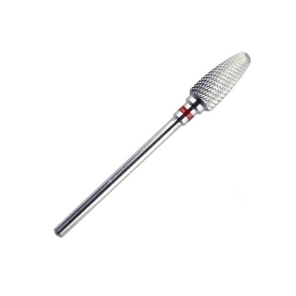 PM Tungsten Carbide Bur Flat Cut Rugby Ball - (1 pc)