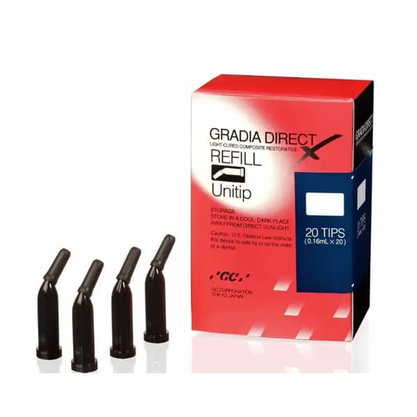 Gradia Direct X Light Curing Restorative Composite Capsules 20 x 0.3g