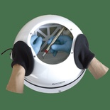 Dental Working and Microblasting Chamber with Dust Collector