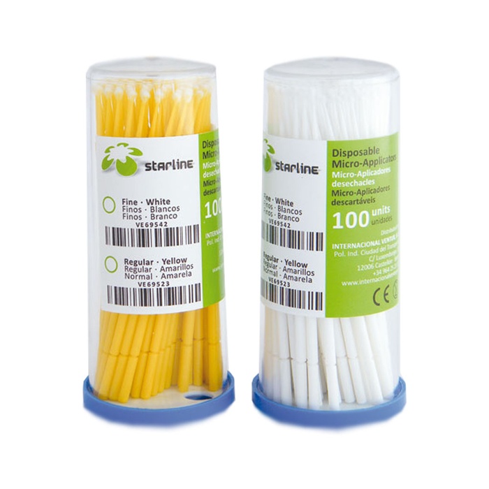 MICRO APPLICATOR COTTON SWABS 100u.