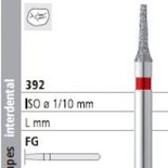 FG Diamond Bur 392 Cylindrical Conical Short (6 pcs)
