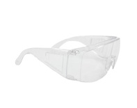 Clear anti-fogging goggles