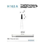 H 163 A: Tungsten Conical Burr for Maxillofacial Surgery (1 pc)
