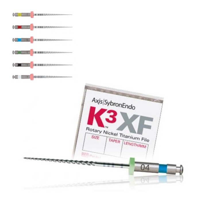 K3XF: Endodontic files (6 pcs)