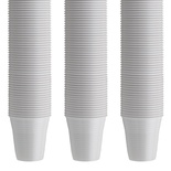166 cc White Disposable Plastic Cups for Dental Use