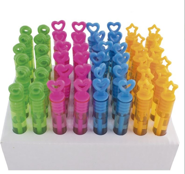 Coloured Bubble Blowers Set - 48 Pieces for Dental Clinics and Labs