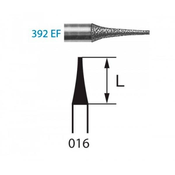 Interproximal Bur 392 Diamond for FG (5 pcs)