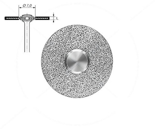 Disc Diamant 918B.104 pentru laborator dentar, tăiere precisă