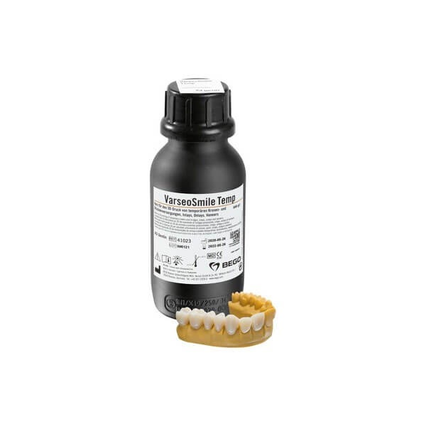 VarseoSmile Temp 3D Printing Resin 500g for Dental Applications