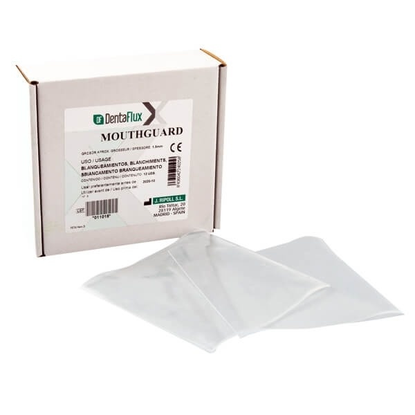 Transparent Bleaching Mouthguard Plates - Pack of 12
