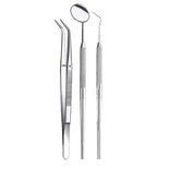 First Examination Kit for Dental Exploration and Diagnosis