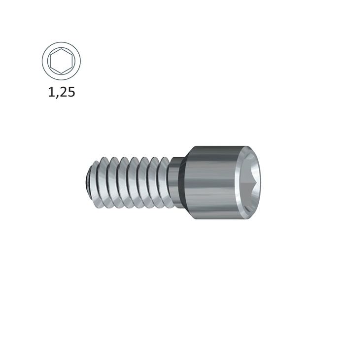 Internal Hexagonal Attachment Screw for Dentsply Astra Osseospeed Lilac ø4.0/4.5