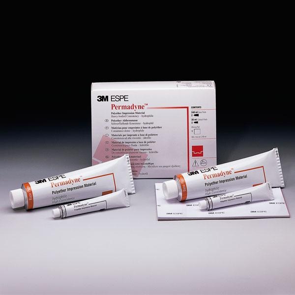 PERMADYNE Orange High Viscosity Polyether Impression Material 2x120ml Base + 2x15ml Catalyst