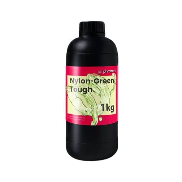 Nylon-Green Tough: Elastic and Resistant 3D Printing Resin (1 kg)